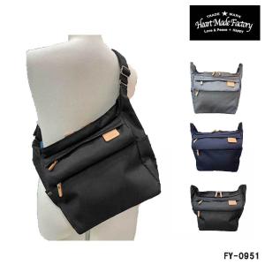 Heartmadefactory ハーヴェスト ハートメイドファクトリー ショルダーバッグ コーデュラ CORDURA 【FY-0951】 カジュアル A4 メンズ レディース 送料無料｜ギアーズジャム