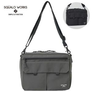 SQUALO WORKS スクアーロワークス SW-NY006 スクエアクロスバッグ 8.3
