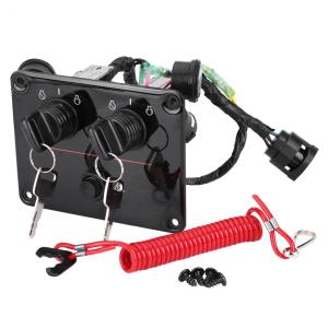 12 V デュアル エンジン キー スイッチ パネル メイン