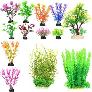 HUIZHOU 水槽用 人工水草 レイアウト 水...の商品画像