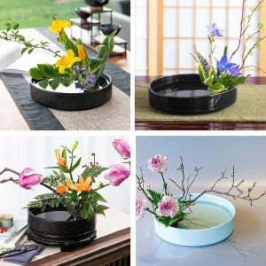 YUYAKESHI花器 華道 生け花用 水盤 ...の詳細画像3