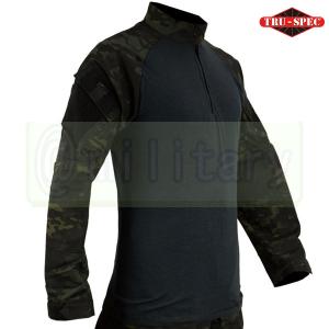 【メーカー協賛セール】TRU-SPEC Tactical Response Uniform コンバットシャツ マルチカムブラック｜geelyy