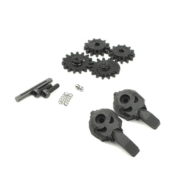 APS Skull Ambidextrous ファイアセレクター APS M4 電動ガン用 ブラック