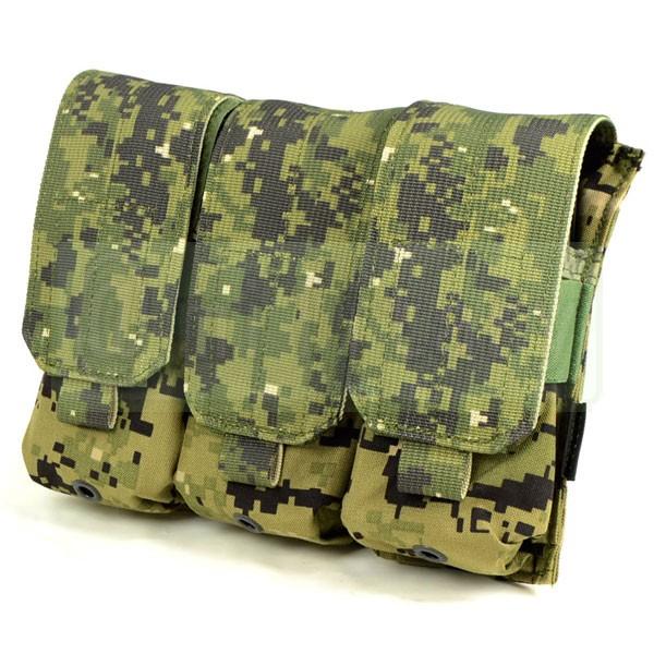 FLYYE MOLLE Triple M4/M16 Mag Pouch AOR2 迷彩