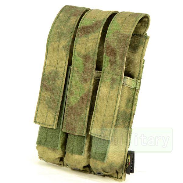 FLYYE Triple MP5 Magazine Pouch A-TACS FG 迷彩