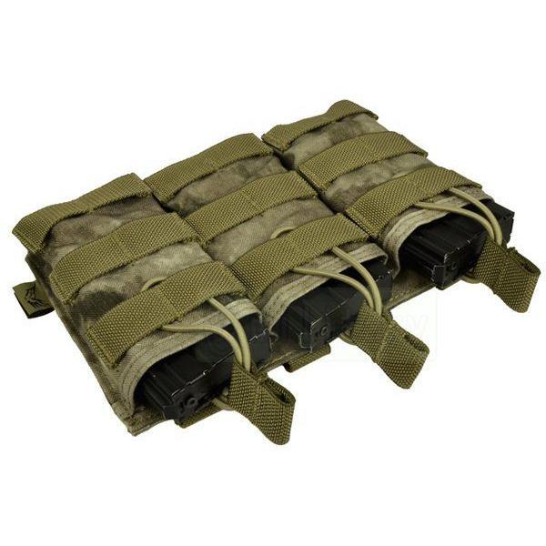 FLYYE Molle EV Universal Triple Mag Pouch A-TACS 迷...