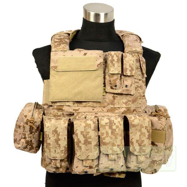 FLYYE Force Recon Vest with Pouch Set Ver.Land AOR...