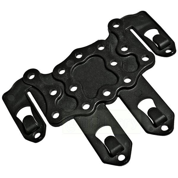 ブラックホーク タイプ CQC アンビデクストラウス プラットフォーム プレートBK