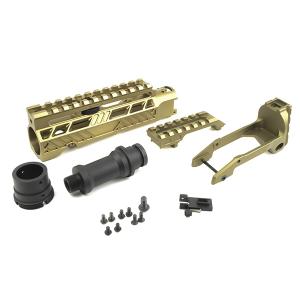 Action Army AAP-01 アサシン CNC M-LOK アルミハンドガードキット JP