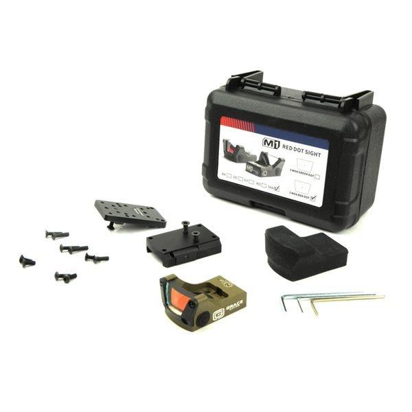 GRACE OPTICS M1タイプ グリーンドットサイト タンカラー
