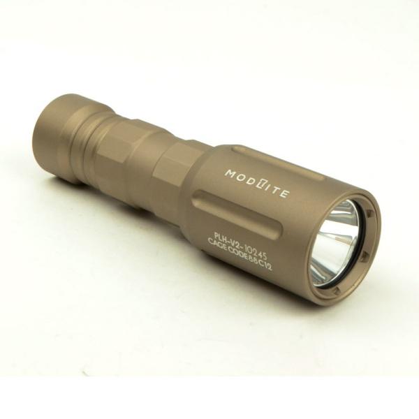 SOTAC MODLITE タイプ PLHV2 ショート フラッシュライト デザートカラー