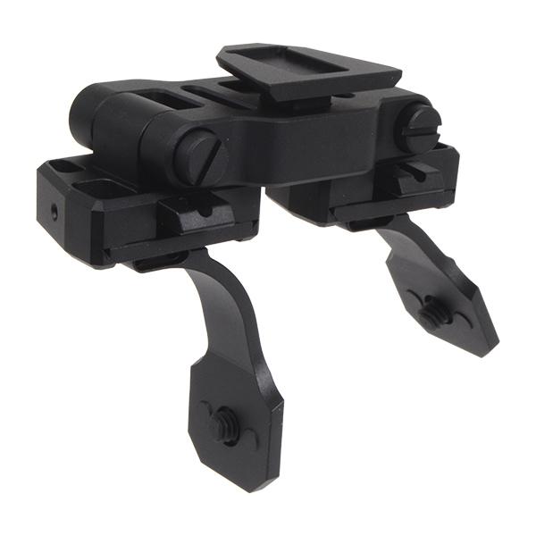 SOTAC IC D14タイプ ナイトビジョン デュアル ブリッジ マウント PVS-14用 ブラッ...