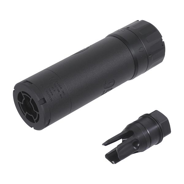 Task Force405 SLX 556C タイプ QDダミーサプレッサー＆ハイダー(14mm 逆...