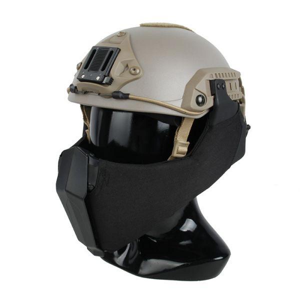 TMC アンダー ハーフ フェイスマスク  for OC Highcut ヘルメット ブラック