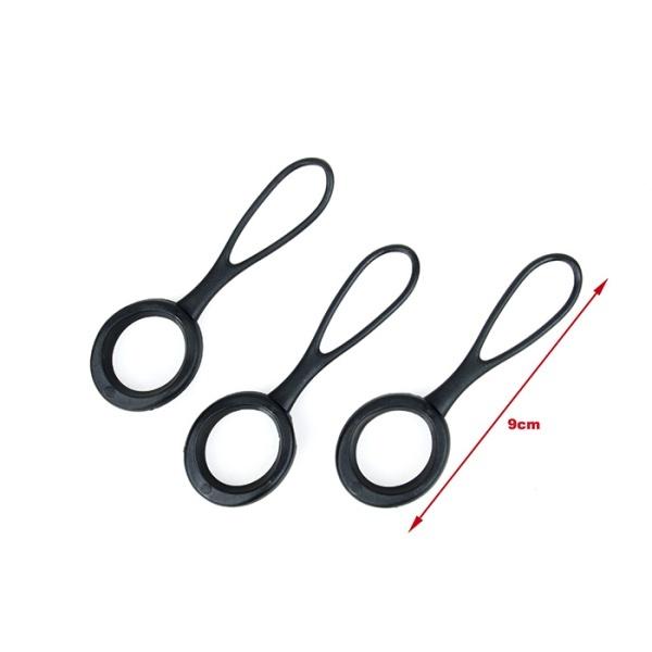 TMC ファスナー OR ジッパープル タブ (3 pcs) ブラック