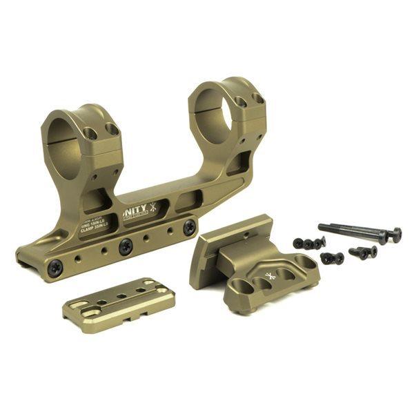 Z&amp;Z UNタイプ LPVO スコープマウント ＆ 専用オフセットマウントベースセット デザートカラ...