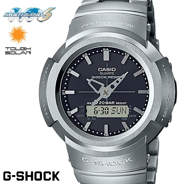 CASIO カシオ G-SHOCK Gショック 電波ソーラー AWM-500D-1A メンズ 腕時計...