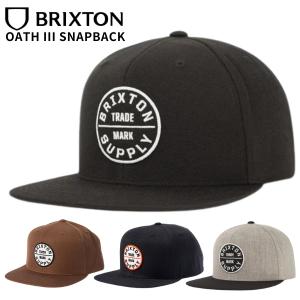 BRIXTON ブリクストン OATH III SNAPBACK 10777 OATH 3 キャップ 帽子 メンズ レディース おしゃれ｜腕時計 アクセサリー Gross