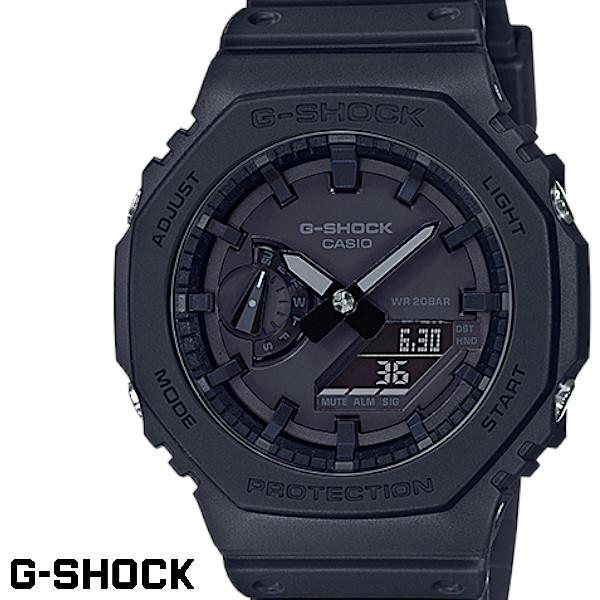 CASIO G-SHOCK ジーショック メンズ 腕時計 GA-2100-1A1 ブラック 黒 カー...