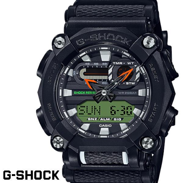 CASIO G-SHOCK ジーショック メンズ 腕時計 GA-900E-1A3 ブラック イエロー...