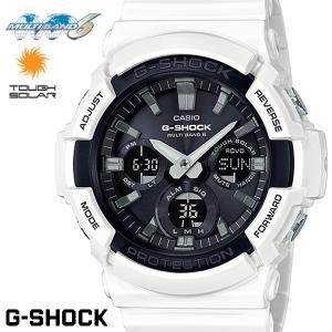 CASIO G-SHOCK 電波ソーラー GAW-100B-7A Gショック アナログ デジタル 腕時計 メンズ ブラック ホワイト 電波 ソーラー  カシオ