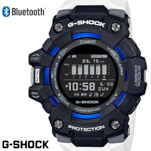 CASIO カシオ G-SHOCK ジーショック メンズ 腕時計 G-SQUAD ジー・スクワッド Bluetooth ブラック ホワイト GBD-100-1A7