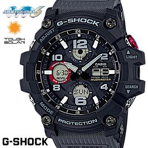 G-SHOCK Gショック ジーショック MUDMASTER マッドマスター 腕時計 メンズ 電波ソーラー GWG-100-1A8 ブラック グレー