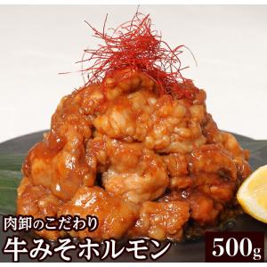 ホルモン 訳あり 肉 焼肉 バーベキュー お取り寄せ グルメ 父の日 ギフト 食品 ポイント消化 人気 シマチョウ てっちゃん もつ 味噌 タレ 500g