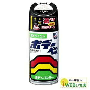 ソフト99 ボデーペン つや消し黒 08005