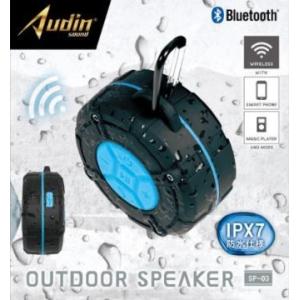 ピーナッツクラブ Audin sound アウトドアスピーカー SP-03 KK-00517BL ブルー