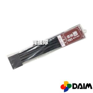 DAIM グリーン鉄線 直径3.2mm×75cm 10本入りパック 第一ビニール