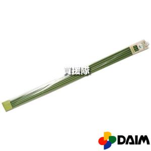 DAIM グリーン鉄線 直径3.2mm×90cm 10本入りパック 第一ビニール