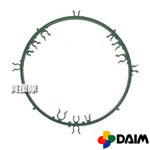 DAIM グリーン鉄線 直径3.2mm×75cm 10本入りパック 第一ビニール : 買
