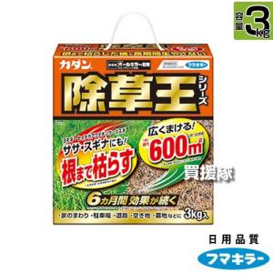 フマキラー カダン 除草王 オールキラー粒剤 3kgの商品画像