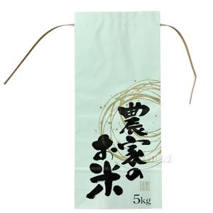 第一ビニール 米袋5kg用 笹紙抗菌タイプ 10枚の詳細画像1