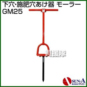 サンエー 植林用コンテナ苗専用 植穴あけ器 モーラー GM50-200