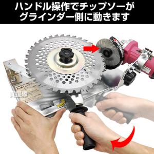 チップソー研磨機 ツムラ ケン研くん プロ 電...の詳細画像5