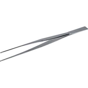 トラスコ中山 株 TRUSCO ステンレス製ピンセット 180mm 直ギザ付 TSP-37 期間限定