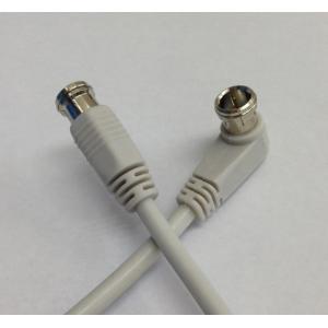 アンテナケーブル 3m 4K8K対応！プッシュ × プッシュＬ型接栓付 1本 メール便配送で！日本全...