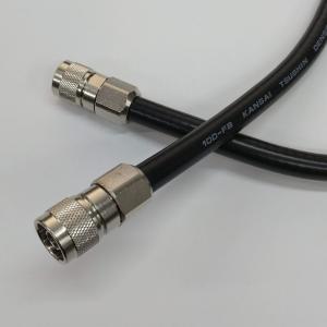 10DFB(10D-FB) 10m 両端NP接栓付 固定局用ケーブル 関西通信電線 50Ω 無線用 同軸ケーブル 黒色 1本 10dfb 10d-fb K10F-10WN｜gekiyasu-cable