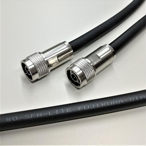 フジクラ 8DSFA(8D-SFA)-LITE 2m 両端NP接栓付 送料499円 無線用 中継ケー...