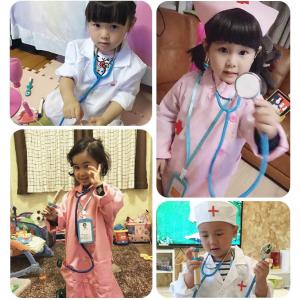 ピンク 聴診器 おもちゃ コスプレ ままごと ...の詳細画像5
