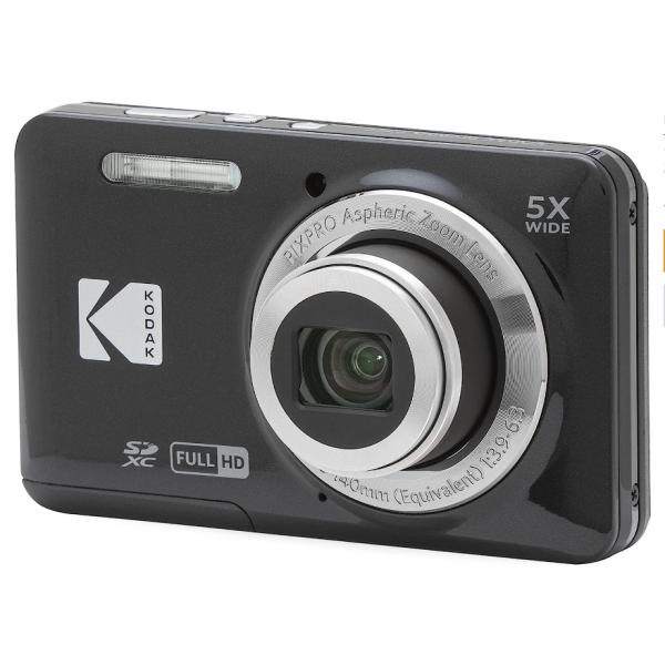 KODAK（コダック）コンパクトデジタルカメラ PIXPRO 16MP FZ55-BK ブラック 2...