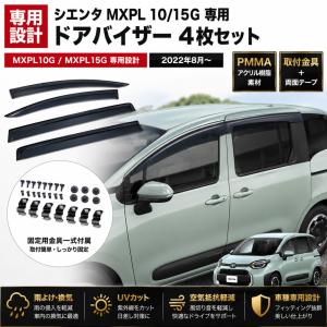 トヨタ（TOYOTA） SIENTA シエンタ(170/175系）サイドバイザー（RV