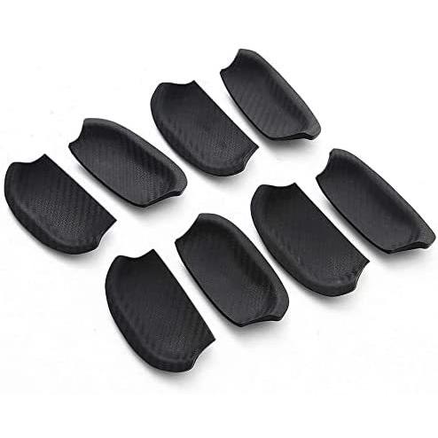 ノア ヴォクシー 80系 前期 後期 ドアノブアンダーカバー ドアハンドルプロテクター カーボン調 ...