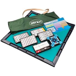 新品】麻雀セット ジャンクマットさんご牌セット コンパス・ハヤハヤ