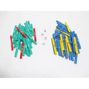 【新品】麻雀 カラー点棒セットの詳細画像1