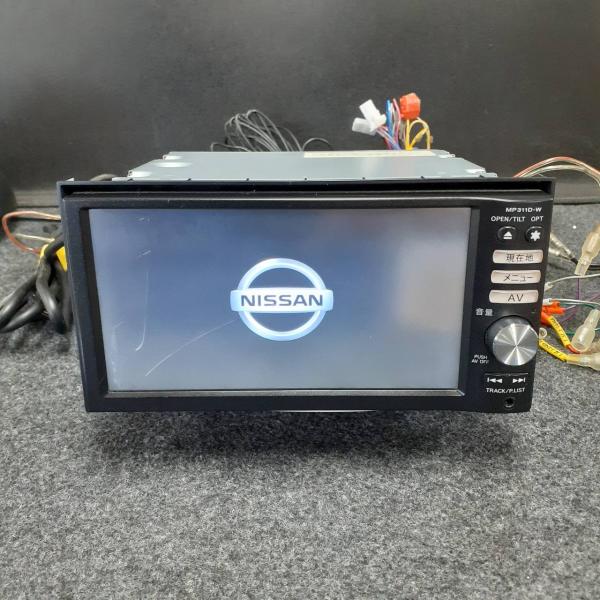 日産 純正 ナビ MC311D-W フルセグTV DVD Bluetooth 地図データ 2014年...