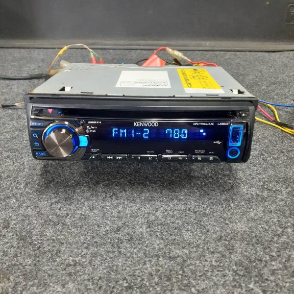 KENWOOD ケンウッド U363 1DIN USB AUX CDプレーヤー プレイヤー b881...