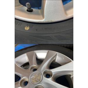 155/65R14 バリ溝タイヤ 2024年 ...の詳細画像5